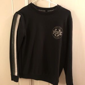 Pink/ Victoria’s Secret Black Sweater